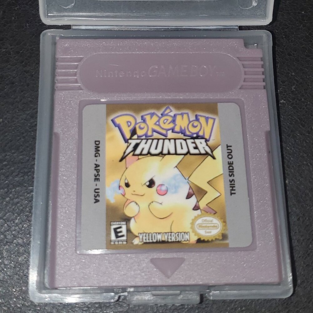 Pokemon Thunder GBC ROM Hack Video Game